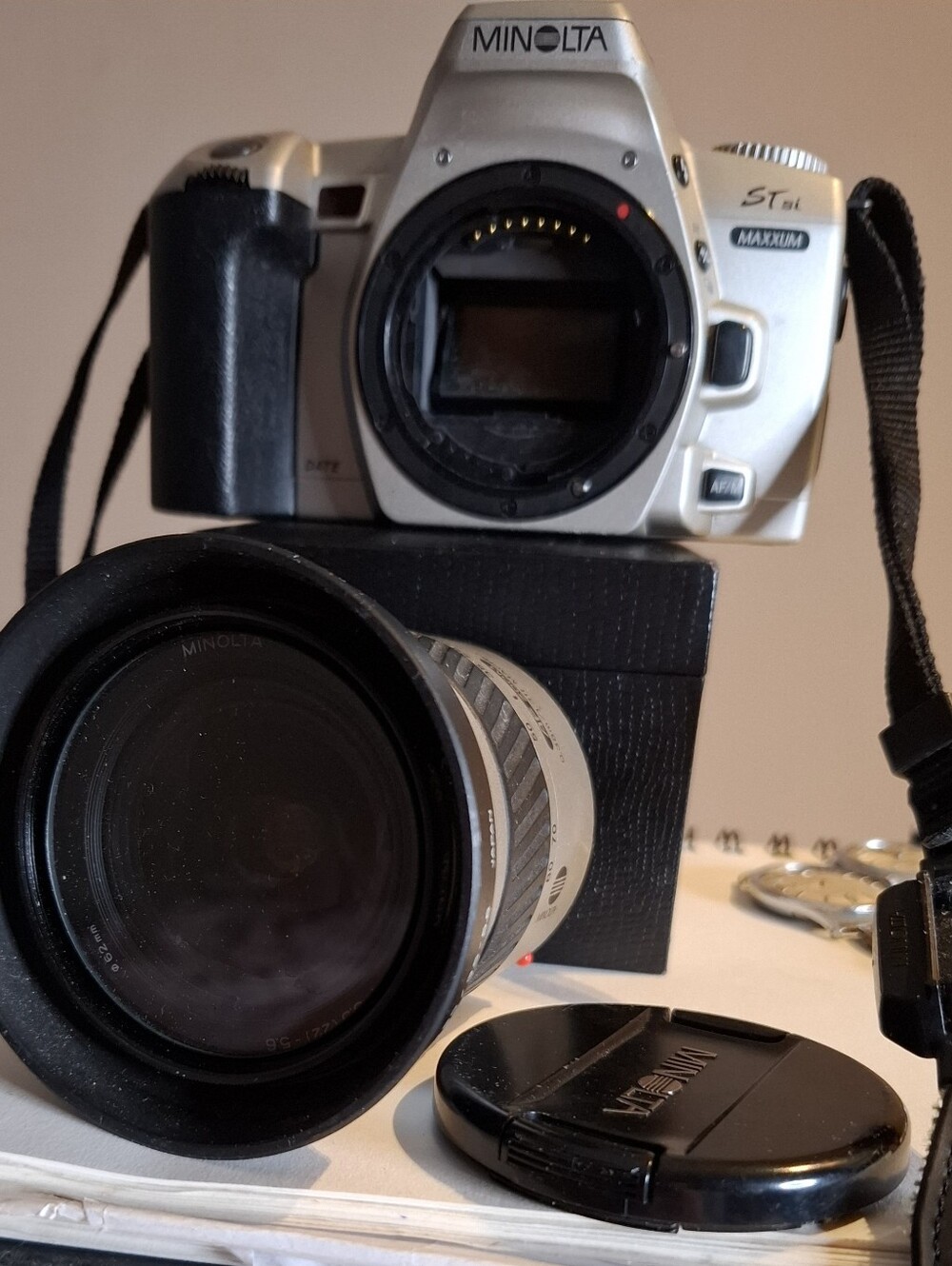 Canon EOS Rebel 35mm Film SLR Camera Body w/ Canon EF Lens - Vintage